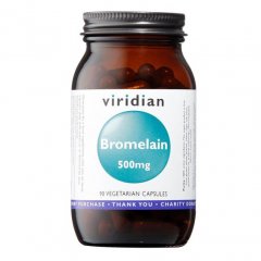 Viridian Bromelain 500mg 90 capsules EAN 5060003594772