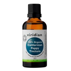 Viridian Californian Poppy Tincture Organic 50 ml EAN 5060003596042