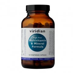 Viridian High Five Multivitamin and Mineral Formula 120 gélules EAN 5060003591139